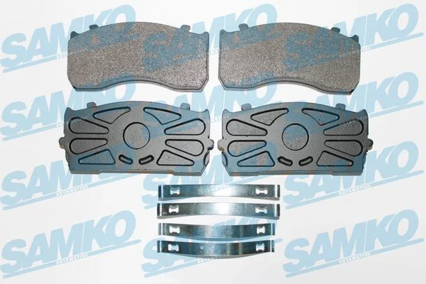 Stabdžių trinkelių rinkinys, diskinis stabdys SAMKO 5SP1169