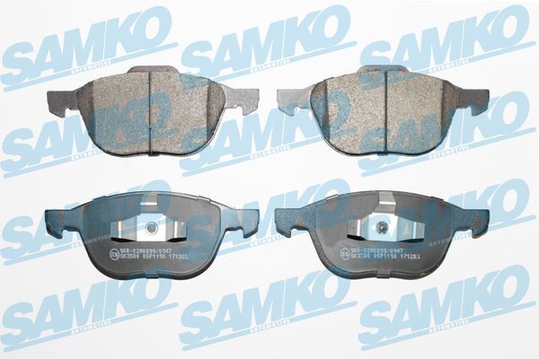 Brake Pad Set, disc brake SAMKO 5SP1190