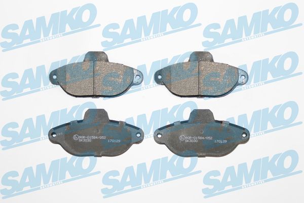 Brake Pad Set, disc brake SAMKO 5SP1191