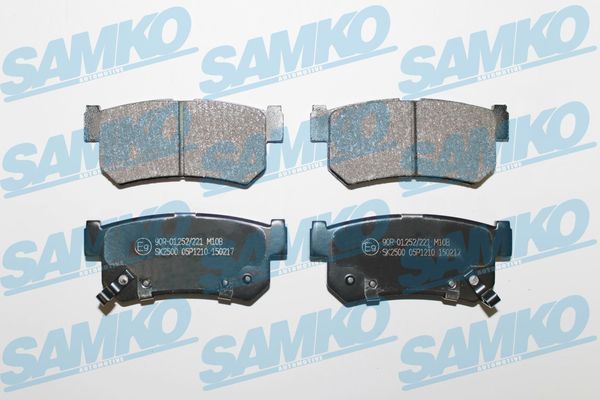 Brake Pad Set, disc brake SAMKO 5SP1210