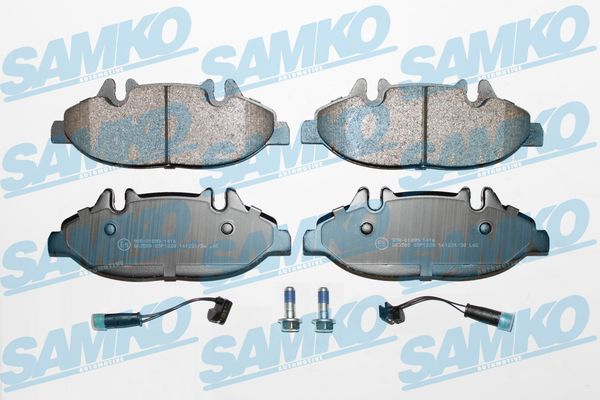 Комплект гальмівних накладок, дискове гальмо SAMKO 5SP1228