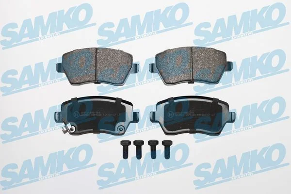 Stabdžių trinkelių rinkinys, diskinis stabdys SAMKO 5SP1229