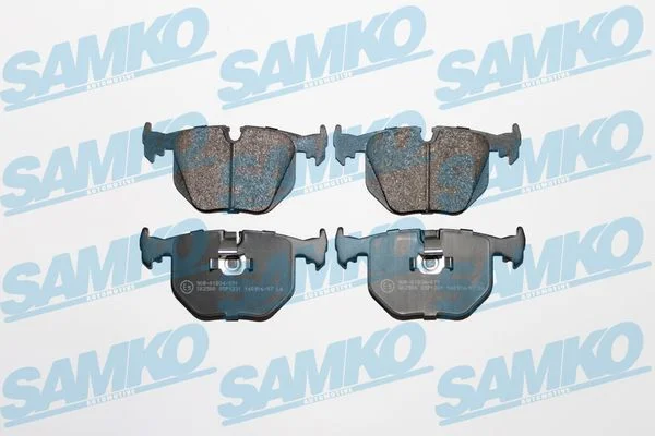 Stabdžių trinkelių rinkinys, diskinis stabdys SAMKO 5SP1231