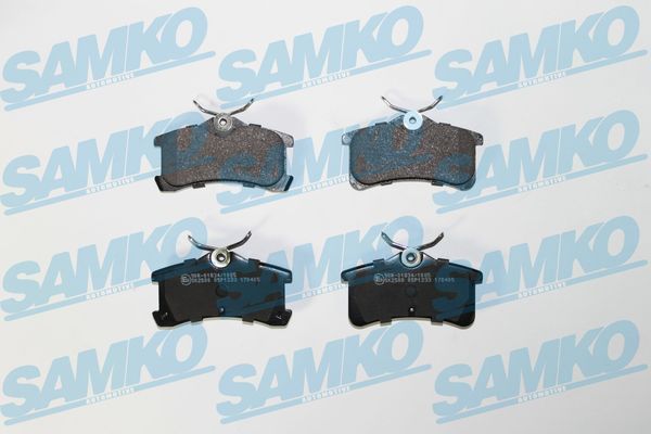 Brake Pad Set, disc brake SAMKO 5SP1233