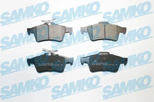 Stabdžių trinkelių rinkinys, diskinis stabdys SAMKO 5SP1236