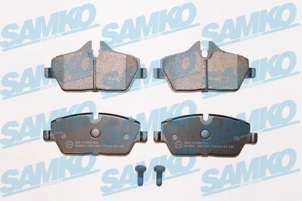 Stabdžių trinkelių rinkinys, diskinis stabdys SAMKO 5SP1241