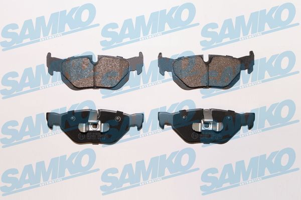Комплект гальмівних накладок, дискове гальмо SAMKO 5SP1252