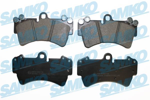 Brake Pad Set, disc brake SAMKO 5SP1257