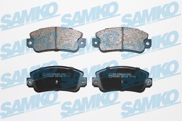 Brake Pad Set, disc brake SAMKO 5SP128