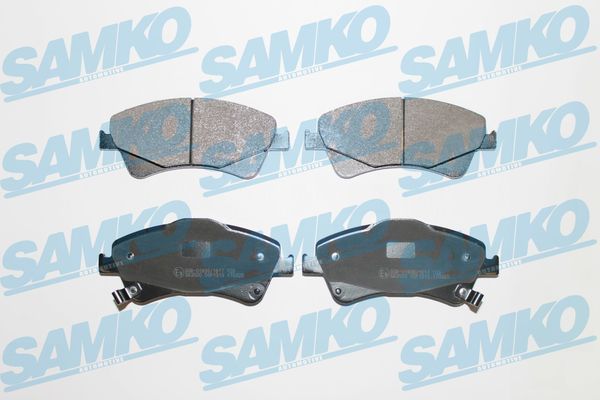 Комплект гальмівних накладок, дискове гальмо SAMKO 5SP1313