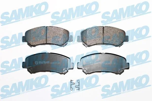 Stabdžių trinkelių rinkinys, diskinis stabdys SAMKO 5SP1314