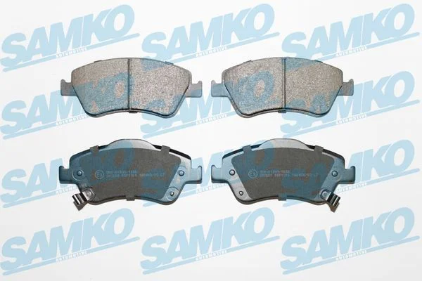 Stabdžių trinkelių rinkinys, diskinis stabdys SAMKO 5SP1316