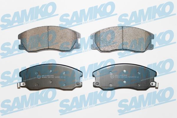 Brake Pad Set, disc brake SAMKO 5SP1322