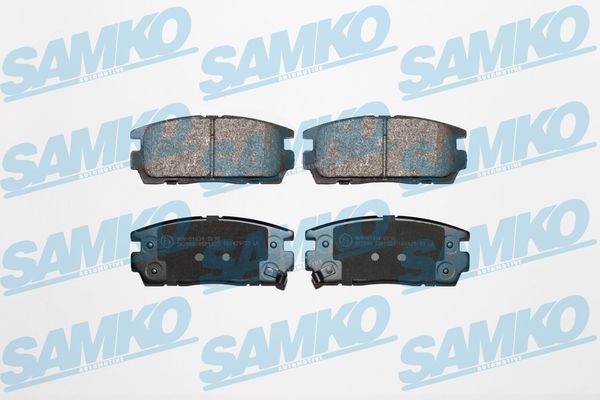 Комплект гальмівних накладок, дискове гальмо SAMKO 5SP1323