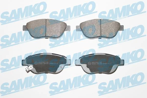 Stabdžių trinkelių rinkinys, diskinis stabdys SAMKO 5SP1328