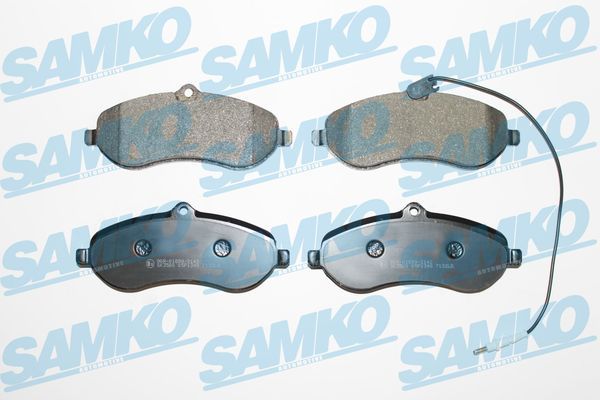 Brake Pad Set, disc brake SAMKO 5SP1348