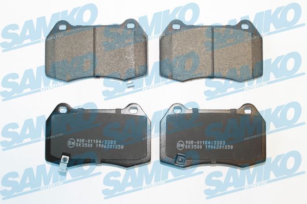 Brake Pad Set, disc brake SAMKO 5SP1358