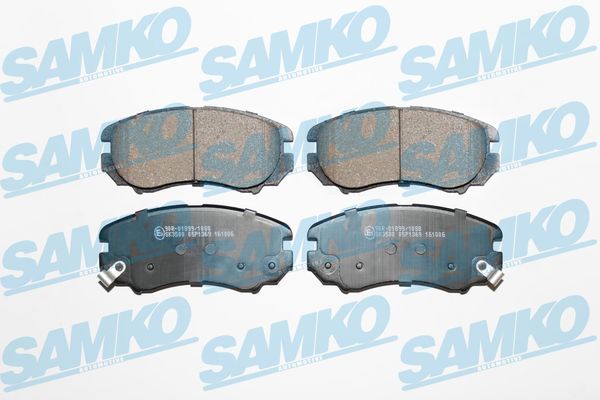 Brake Pad Set, disc brake SAMKO 5SP1369