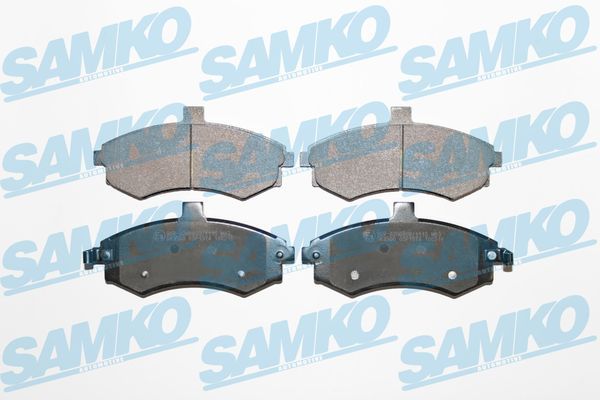 Комплект гальмівних накладок, дискове гальмо SAMKO 5SP1374