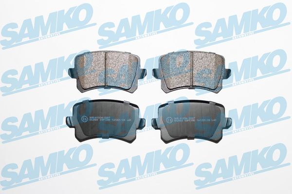 Brake Pad Set, disc brake SAMKO 5SP1390