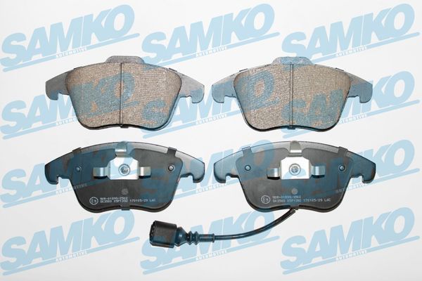 Brake Pad Set, disc brake SAMKO 5SP1392
