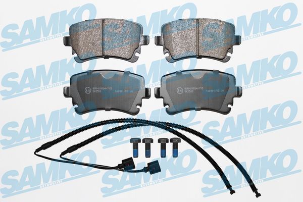 Brake Pad Set, disc brake SAMKO 5SP1398A