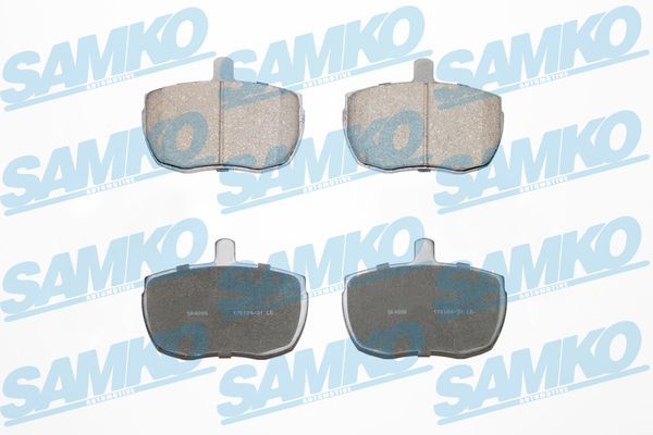 Brake Pad Set, disc brake SAMKO 5SP140