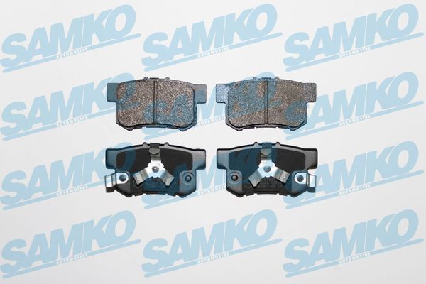 Комплект гальмівних накладок, дискове гальмо SAMKO 5SP1404