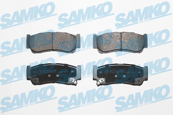 Brake Pad Set, disc brake SAMKO 5SP1417