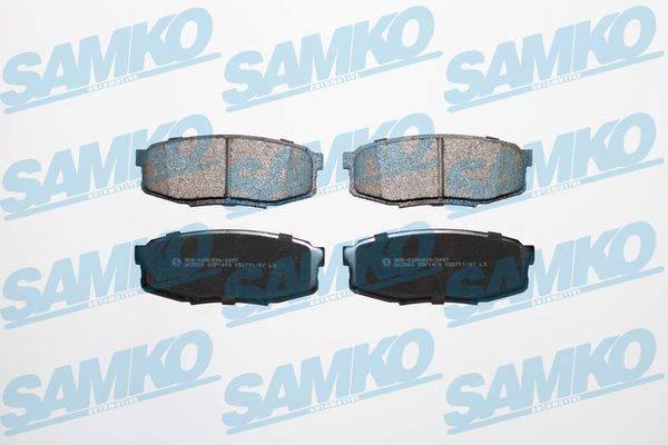 Brake Pad Set, disc brake SAMKO 5SP1419