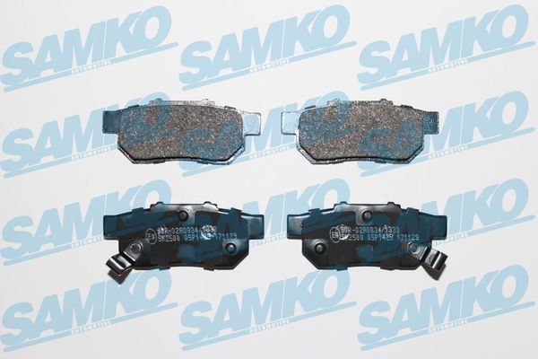 Brake Pad Set, disc brake SAMKO 5SP1425