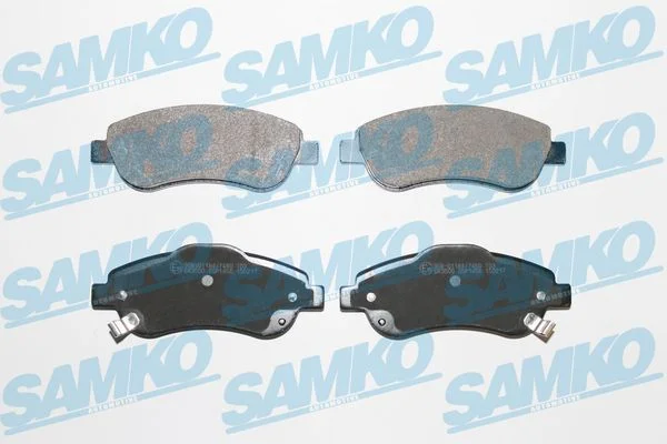 Stabdžių trinkelių rinkinys, diskinis stabdys SAMKO 5SP1456