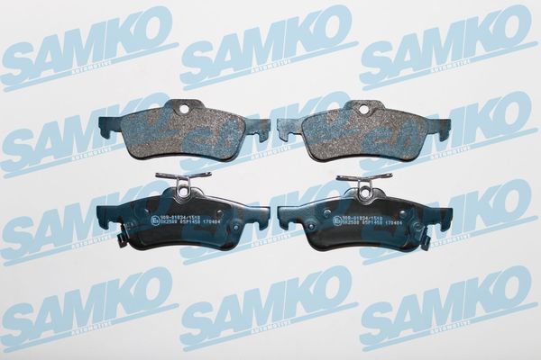 Brake Pad Set, disc brake SAMKO 5SP1458