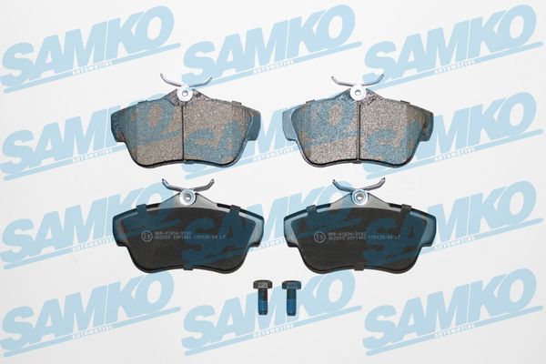 Комплект гальмівних накладок, дискове гальмо SAMKO 5SP1460