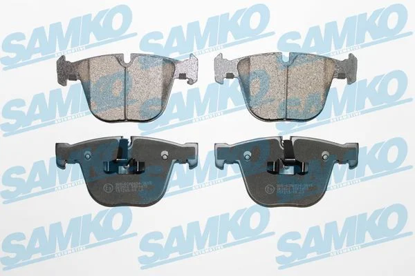 Stabdžių trinkelių rinkinys, diskinis stabdys SAMKO 5SP1473
