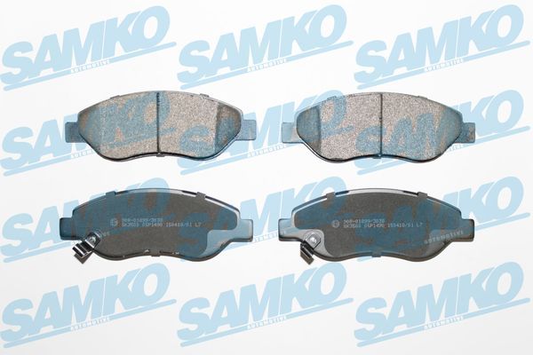 Brake Pad Set, disc brake SAMKO 5SP1490