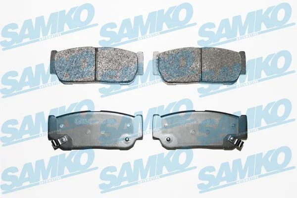 Stabdžių trinkelių rinkinys, diskinis stabdys SAMKO 5SP1504