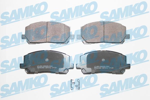 Brake Pad Set, disc brake SAMKO 5SP1516