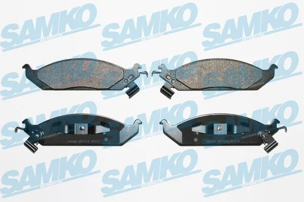 Stabdžių trinkelių rinkinys, diskinis stabdys SAMKO 5SP1519