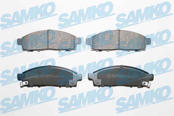 Комплект гальмівних накладок, дискове гальмо SAMKO 5SP1533