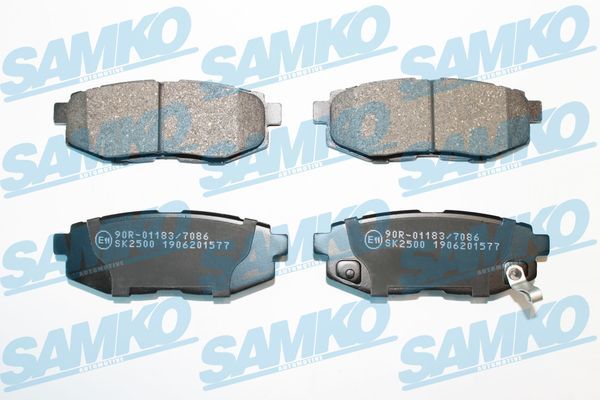 Brake Pad Set, disc brake SAMKO 5SP1577