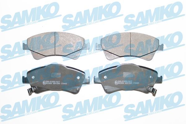 Brake Pad Set, disc brake SAMKO 5SP1589