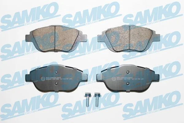 Stabdžių trinkelių rinkinys, diskinis stabdys SAMKO 5SP1590