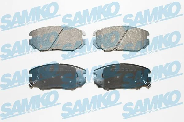 Stabdžių trinkelių rinkinys, diskinis stabdys SAMKO 5SP1599
