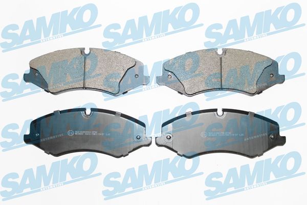 Комплект гальмівних накладок, дискове гальмо SAMKO 5SP1600