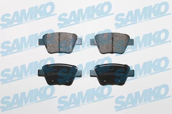 Stabdžių trinkelių rinkinys, diskinis stabdys SAMKO 5SP1608