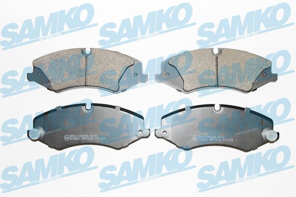 Brake Pad Set, disc brake SAMKO 5SP1616