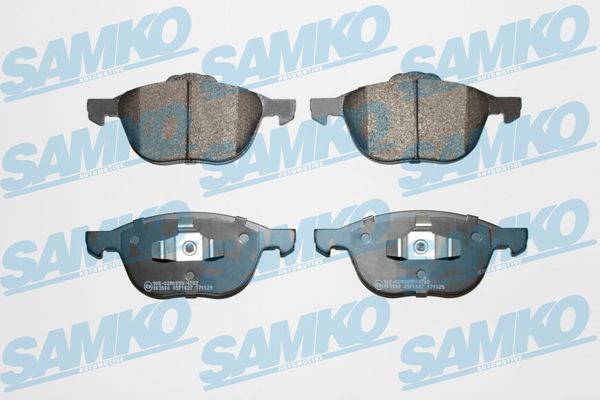 Brake Pad Set, disc brake SAMKO 5SP1627