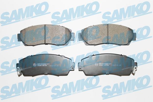 Brake Pad Set, disc brake SAMKO 5SP1634