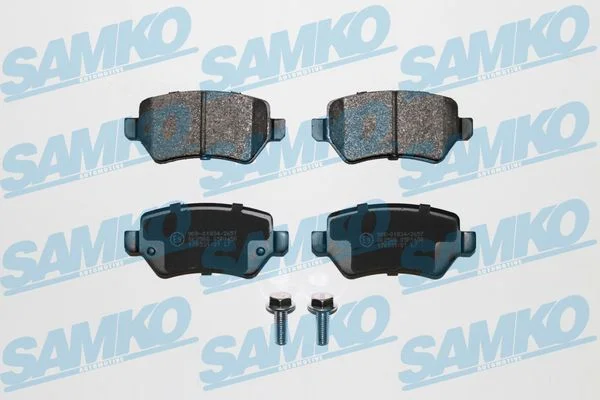 Stabdžių trinkelių rinkinys, diskinis stabdys SAMKO 5SP1650